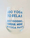 Customized Stemless Wine Glasses