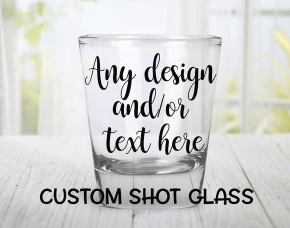Customized Shot Glasses
