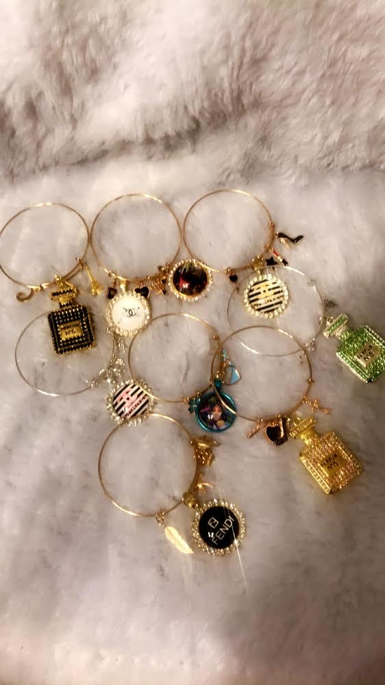 Specialty/Designer Inspired  Bangle & Charm Bracelet