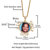 Custom  Photo Pendant Necklace